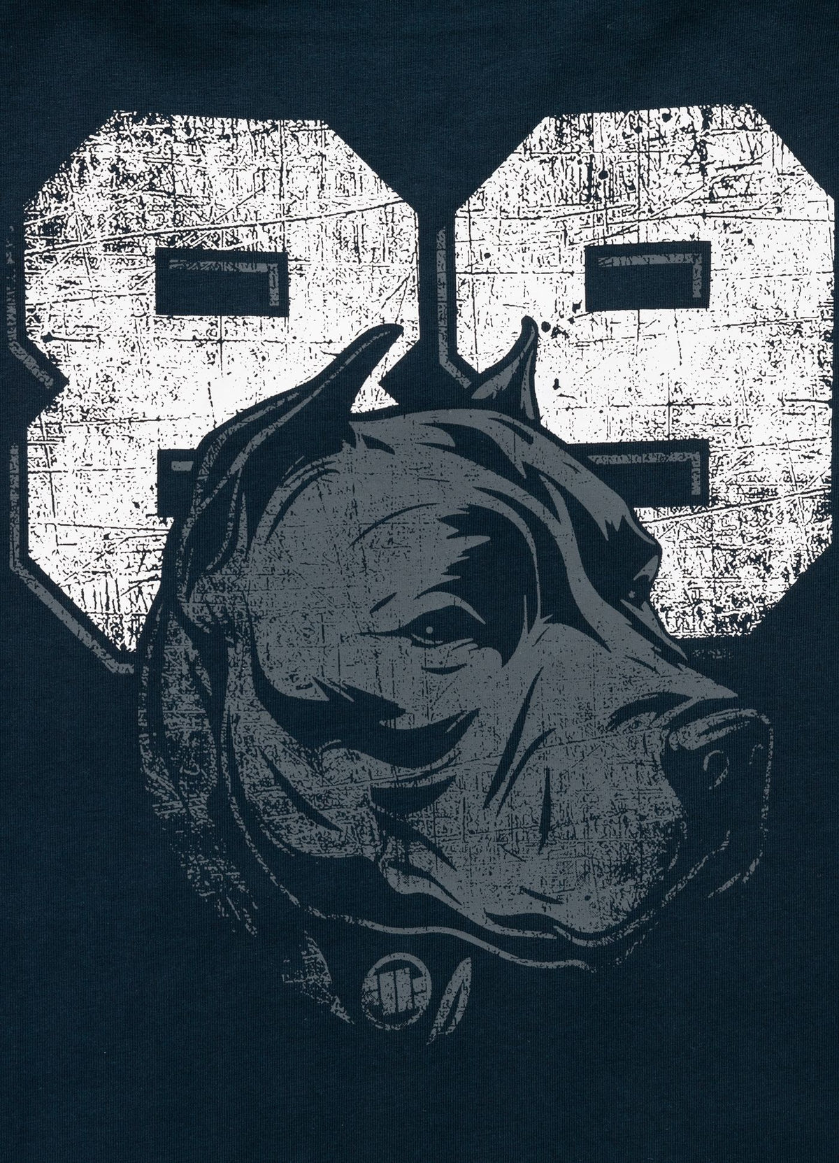 Men's Tank Top Slim Fit Dog 89 - Navy