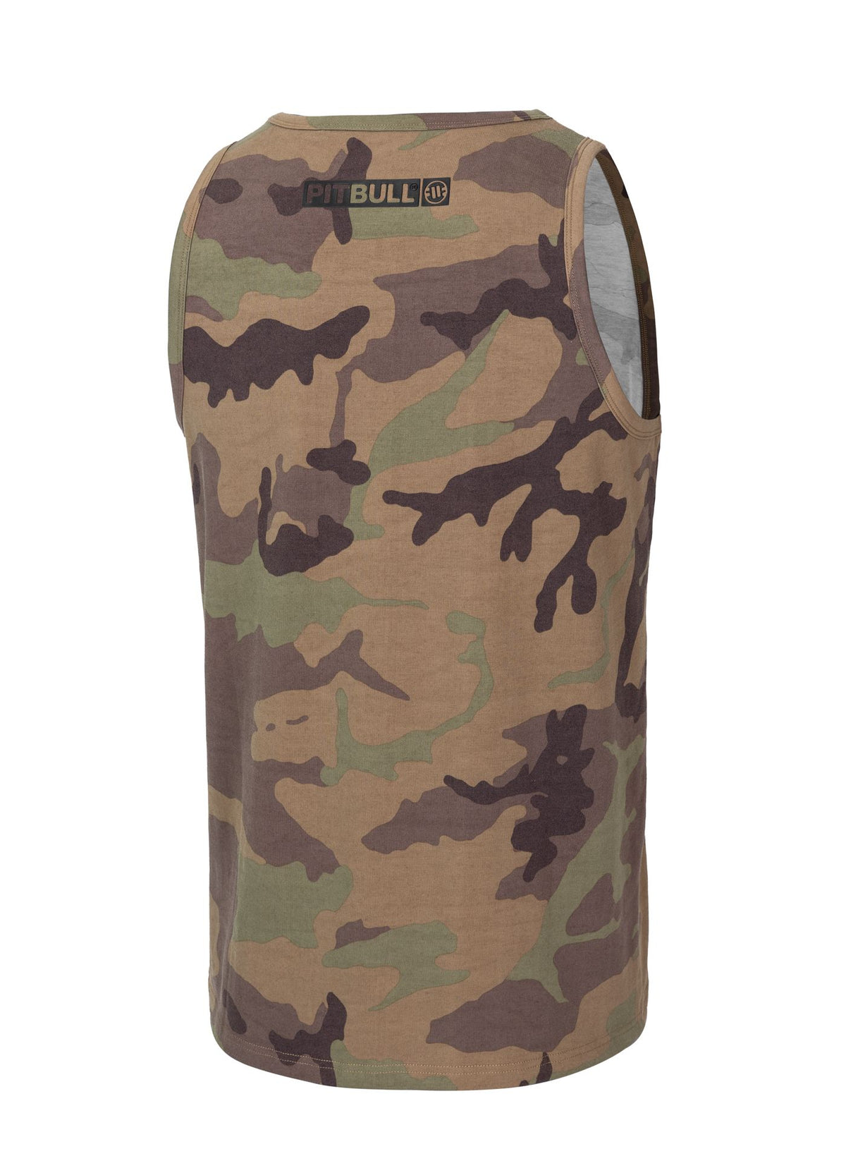 Men&#39;s Tank Top Slim Fit Hilltop - Woodland Camo