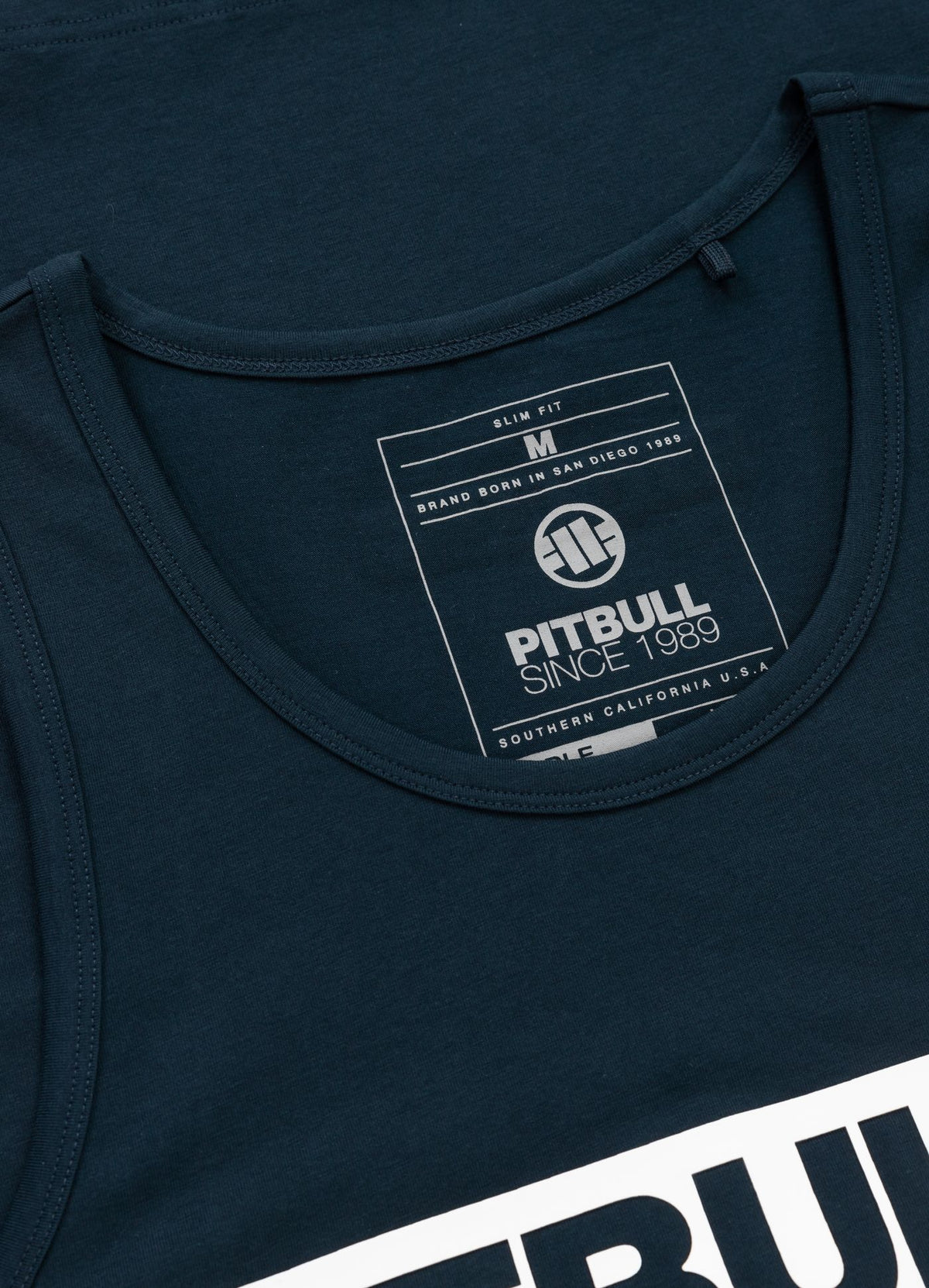 Men's Tank Top Slim Fit Hilltop - Navy