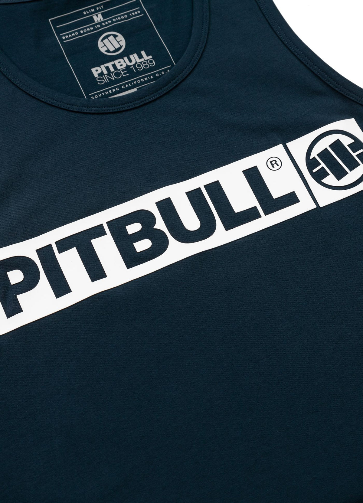 Men's Tank Top Slim Fit Hilltop - Navy