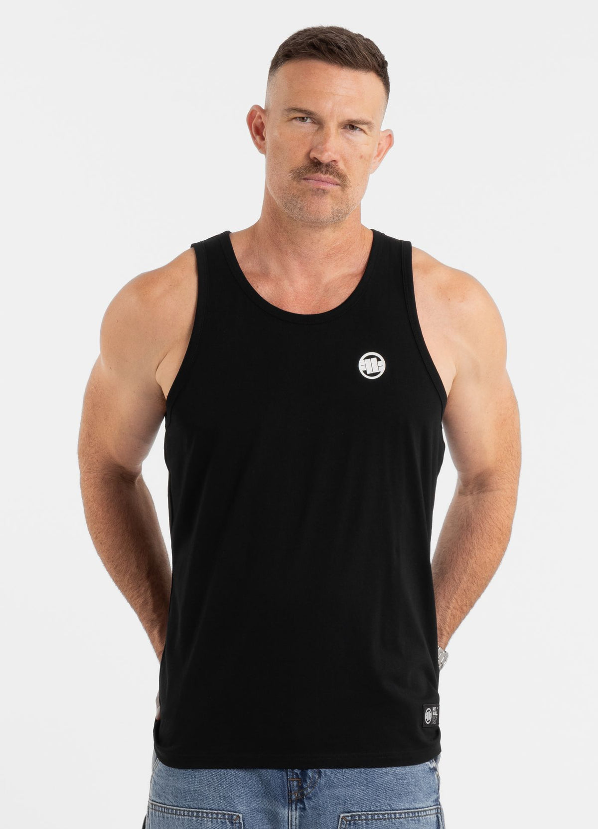Men's Tank Top Slim Fit Small Logo