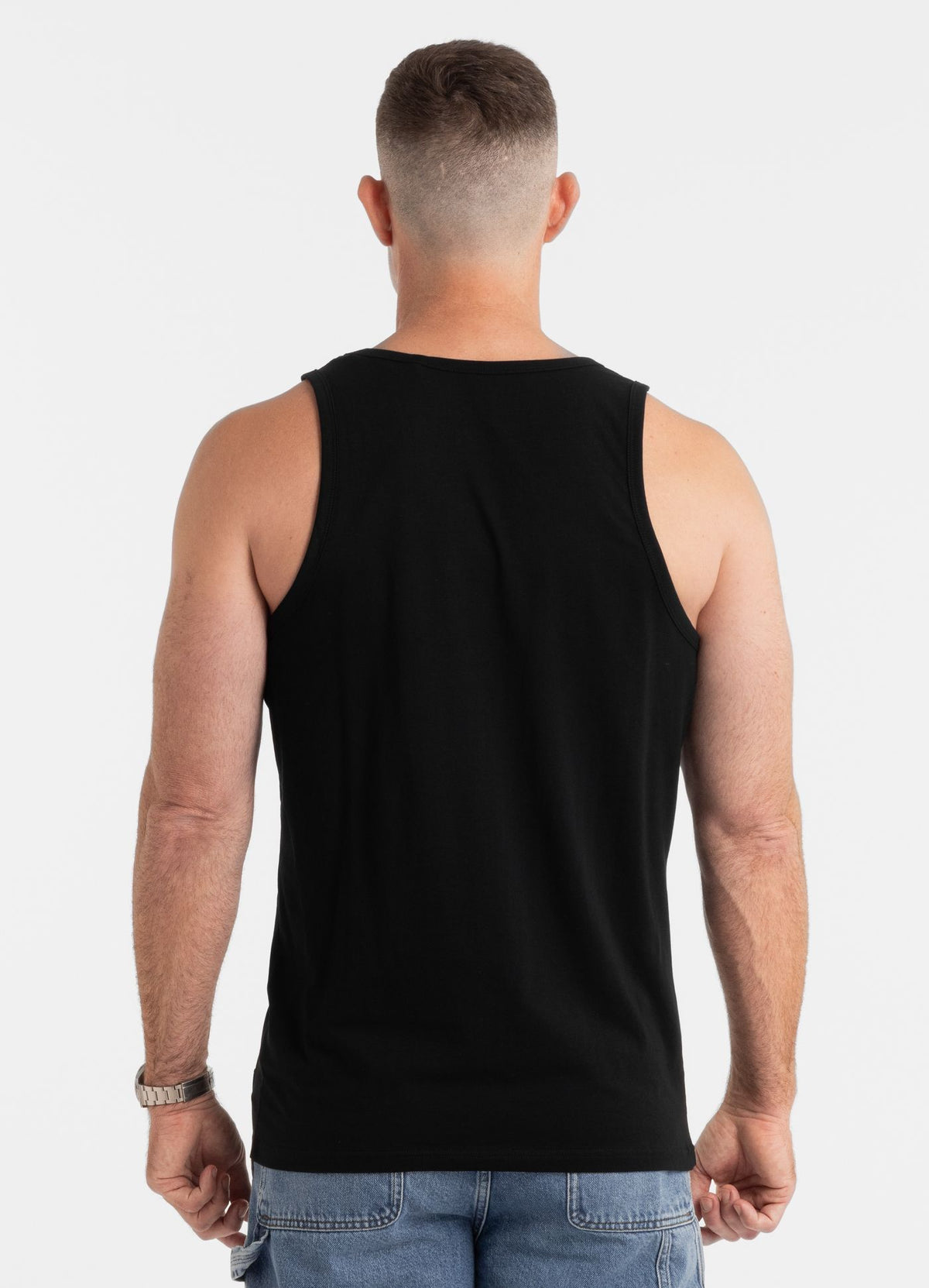 Men's Tank Top Slim Fit Small Logo