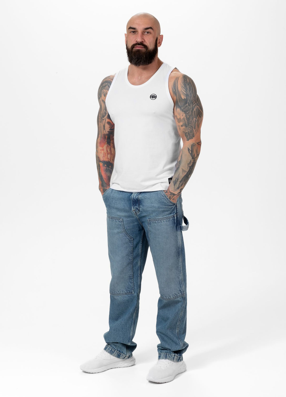 Men's Tank Top Slim Fit Small Logo