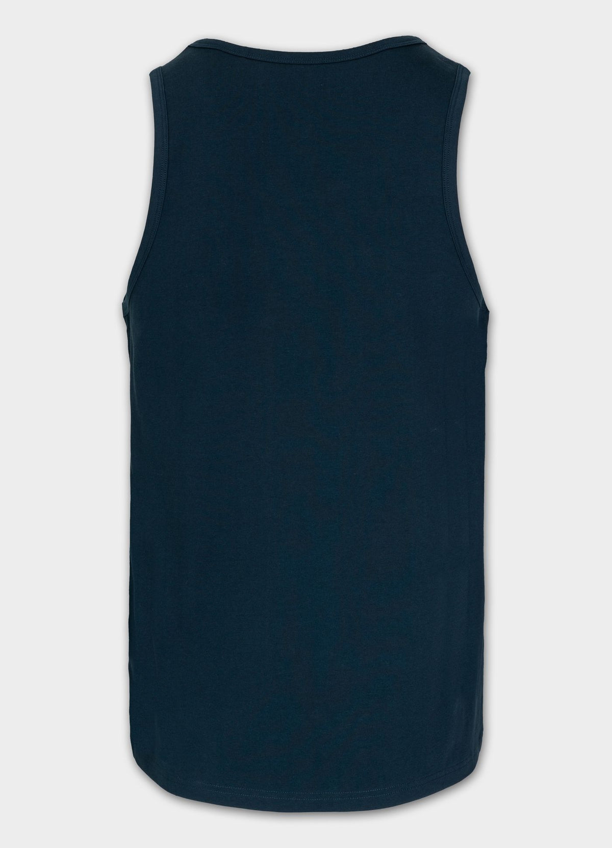 Men's Tank Top Slim Fit Small Logo - Navy