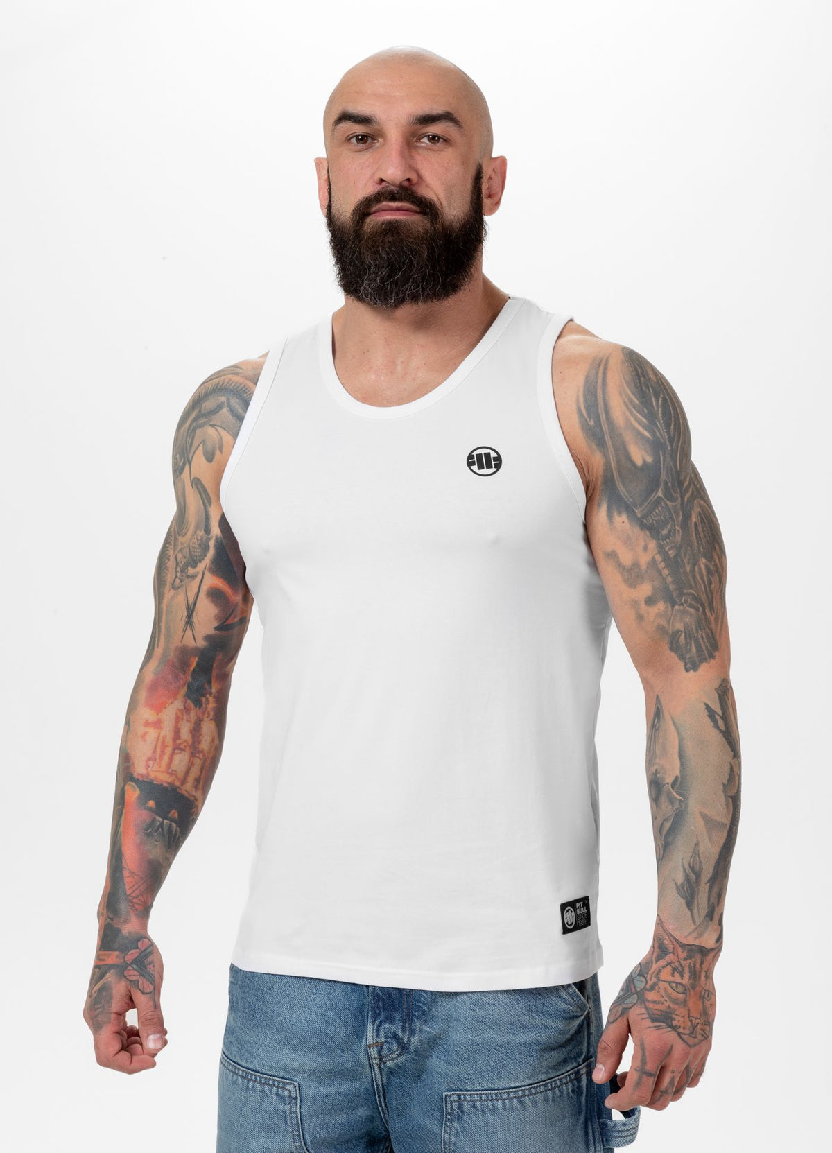 Men's Tank Top Slim Fit Small Logo