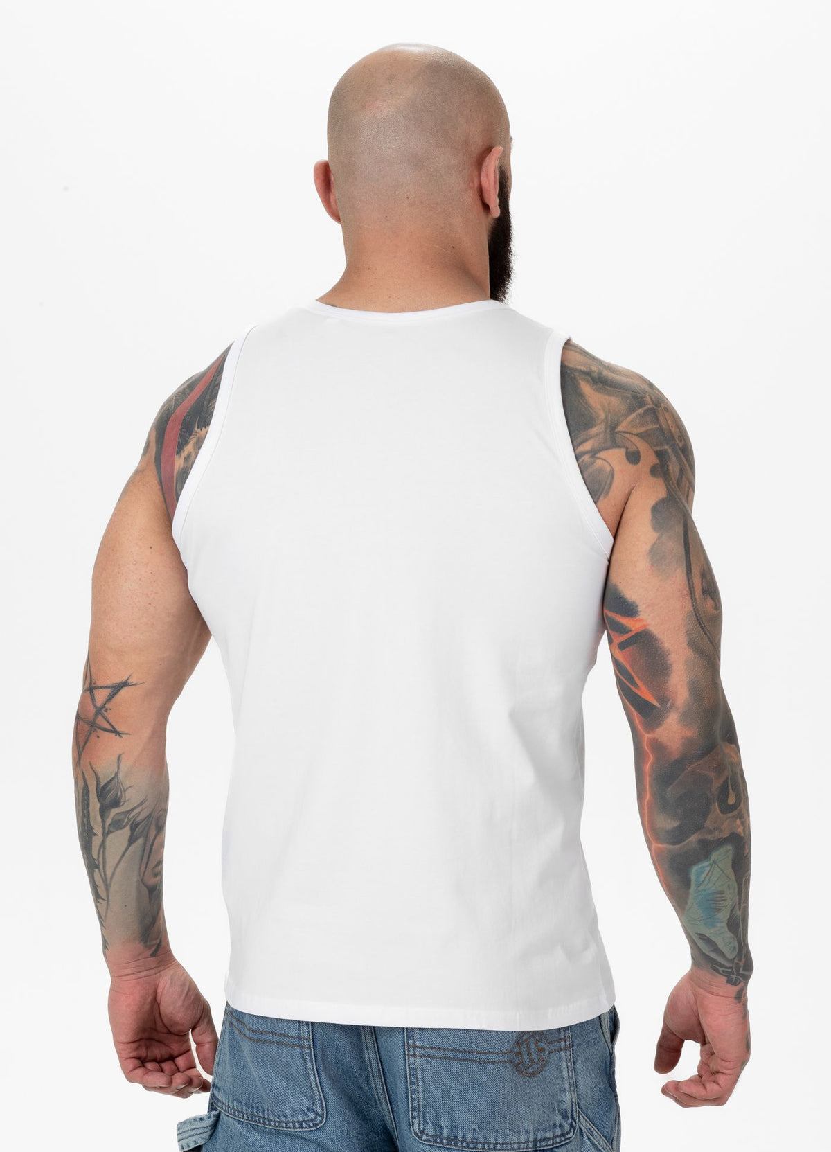Men's Tank Top Slim Fit Small Logo