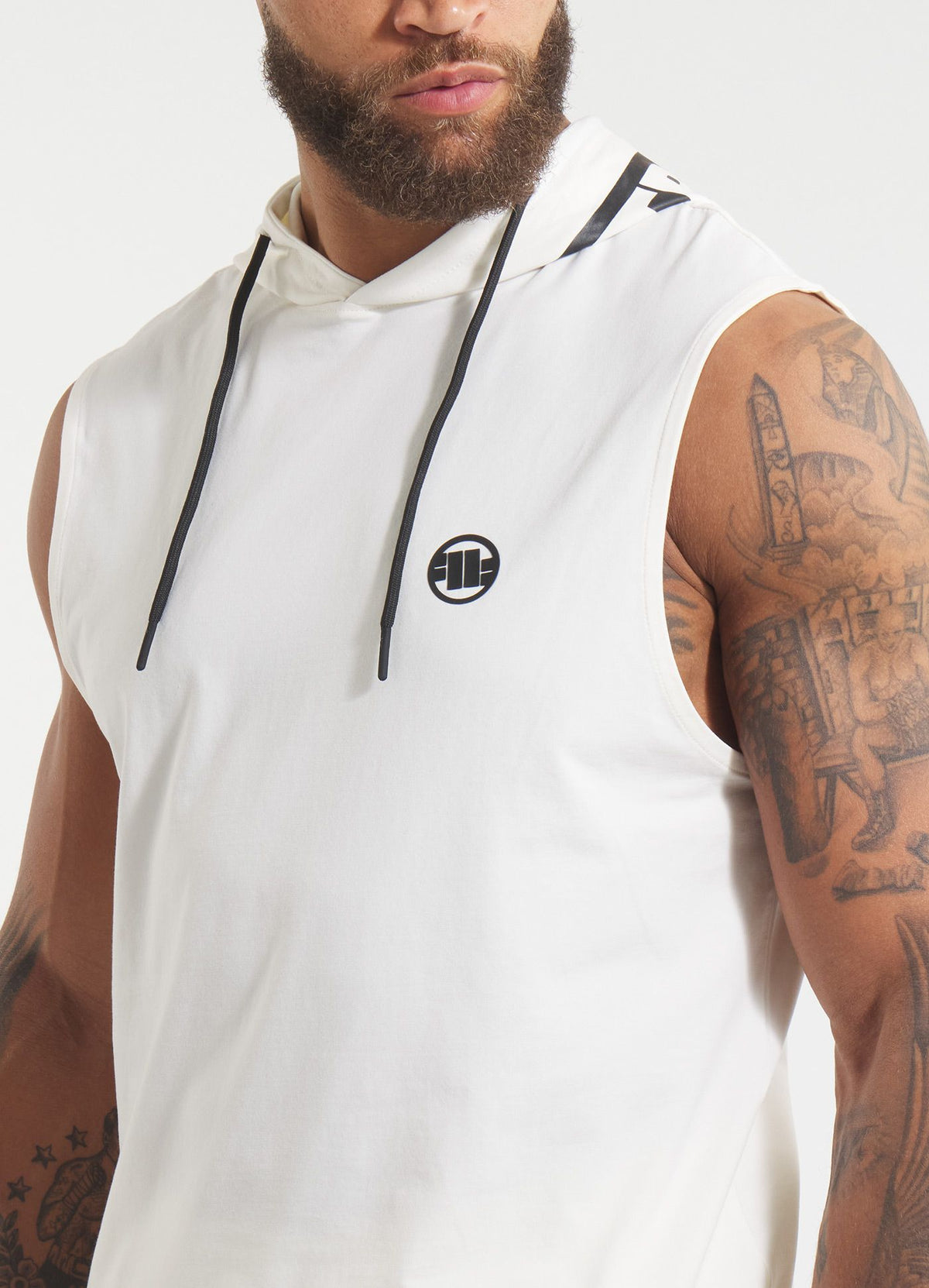 Hoodie tank top Spandex Hilltop - Offwhite