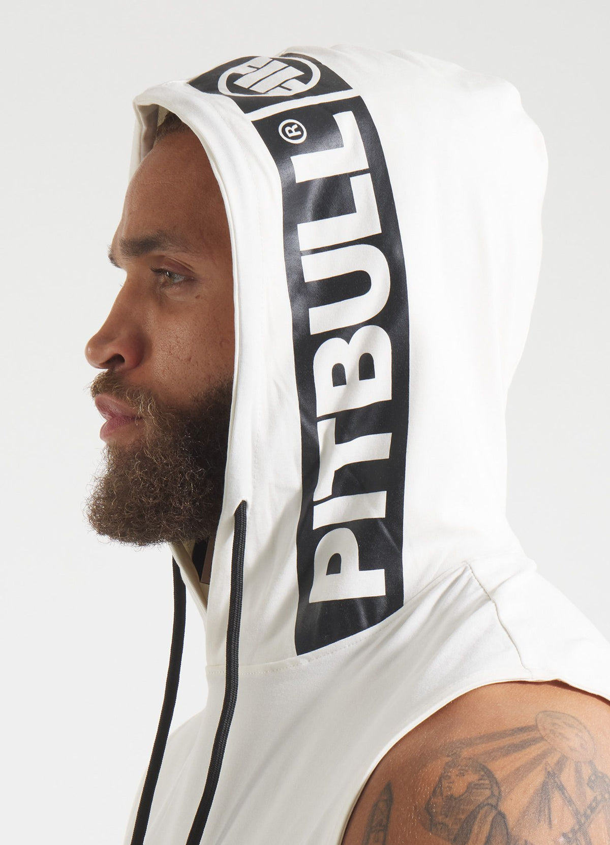 Hoodie tank top Spandex Hilltop - Offwhite