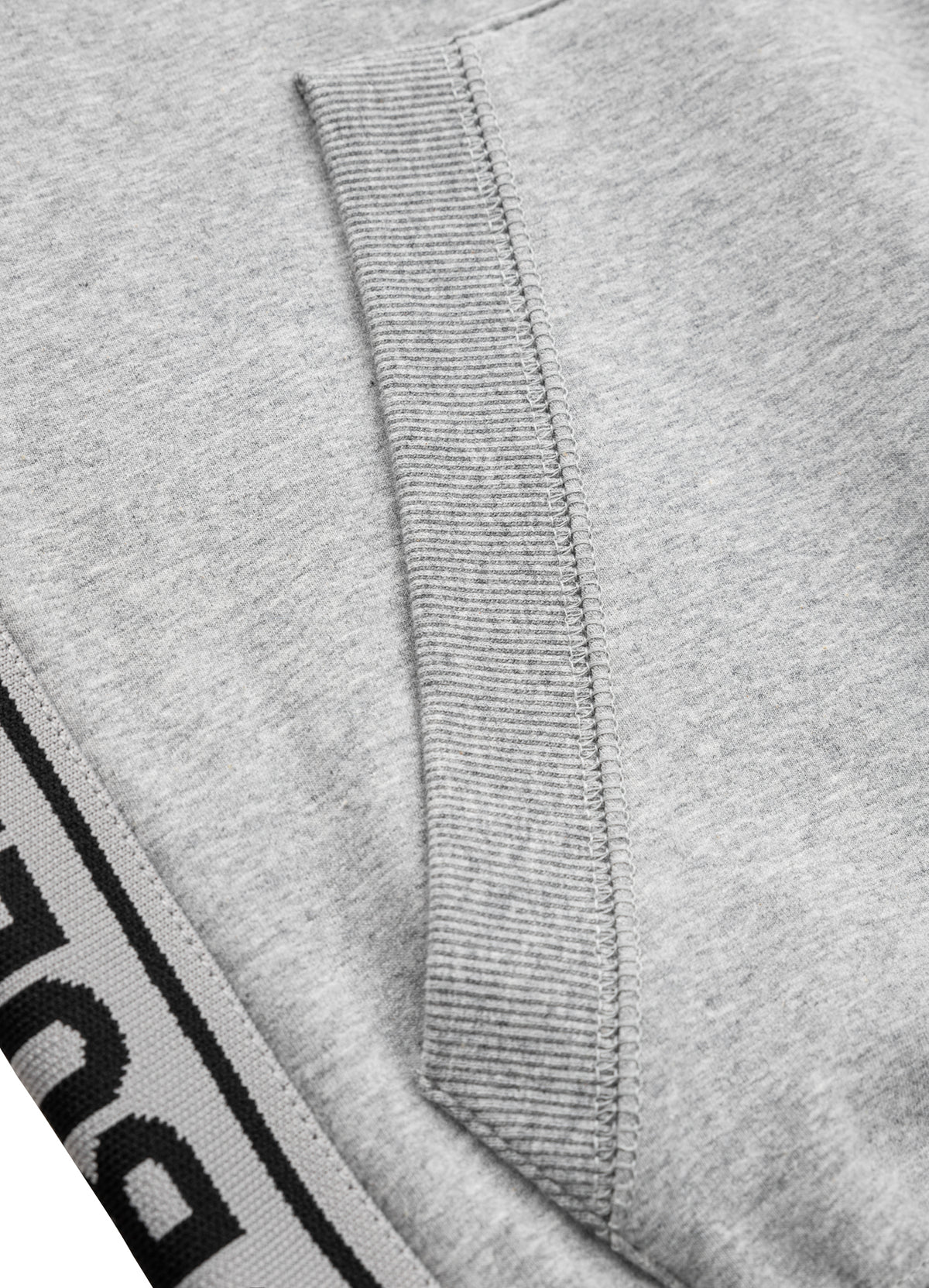 SMALL LOGO FRENCH TERRY 21 Grey Hooded Zip.