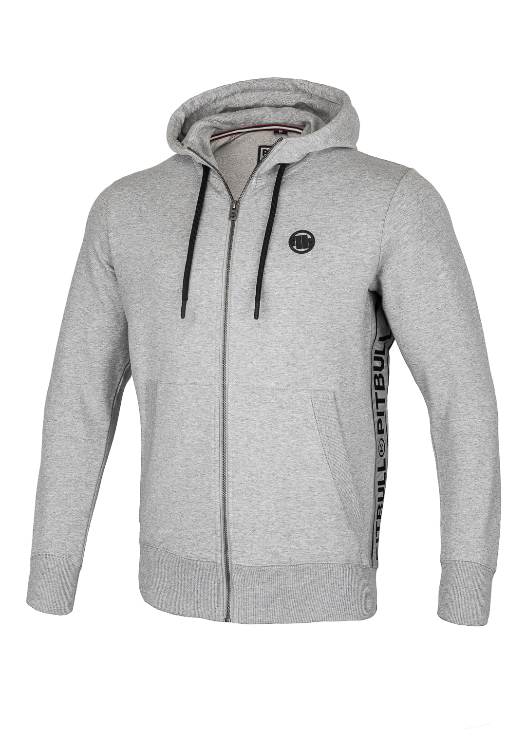 RENO French Terry Grey Hooded Zip.