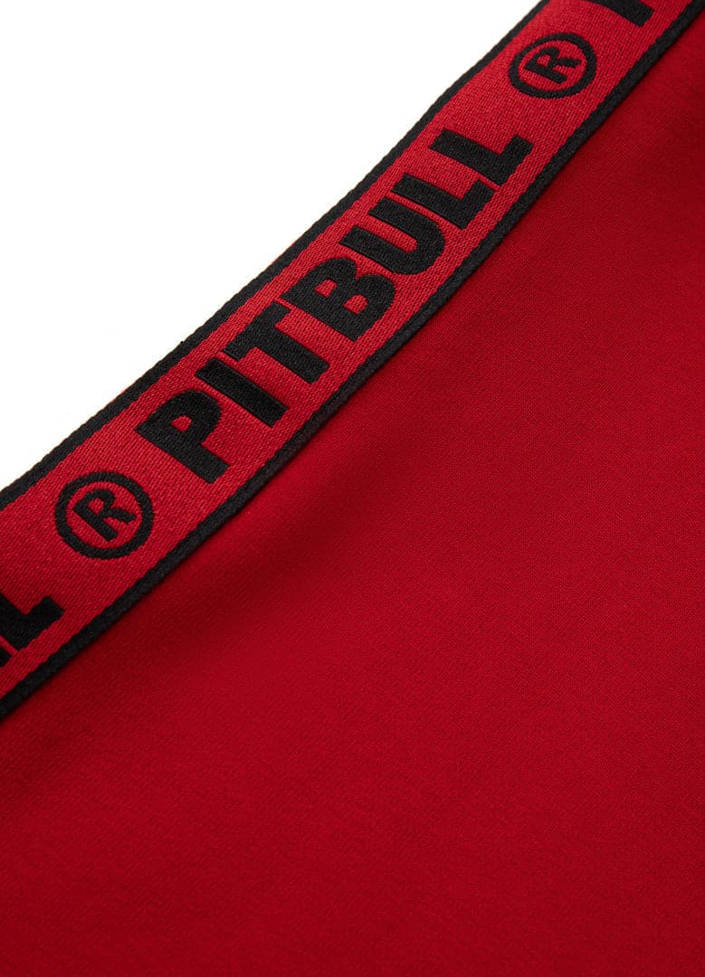 Bluza rozpinana NASSAU Czerwona - kup z Pit Bull West Coast Oficjalny Sklep 