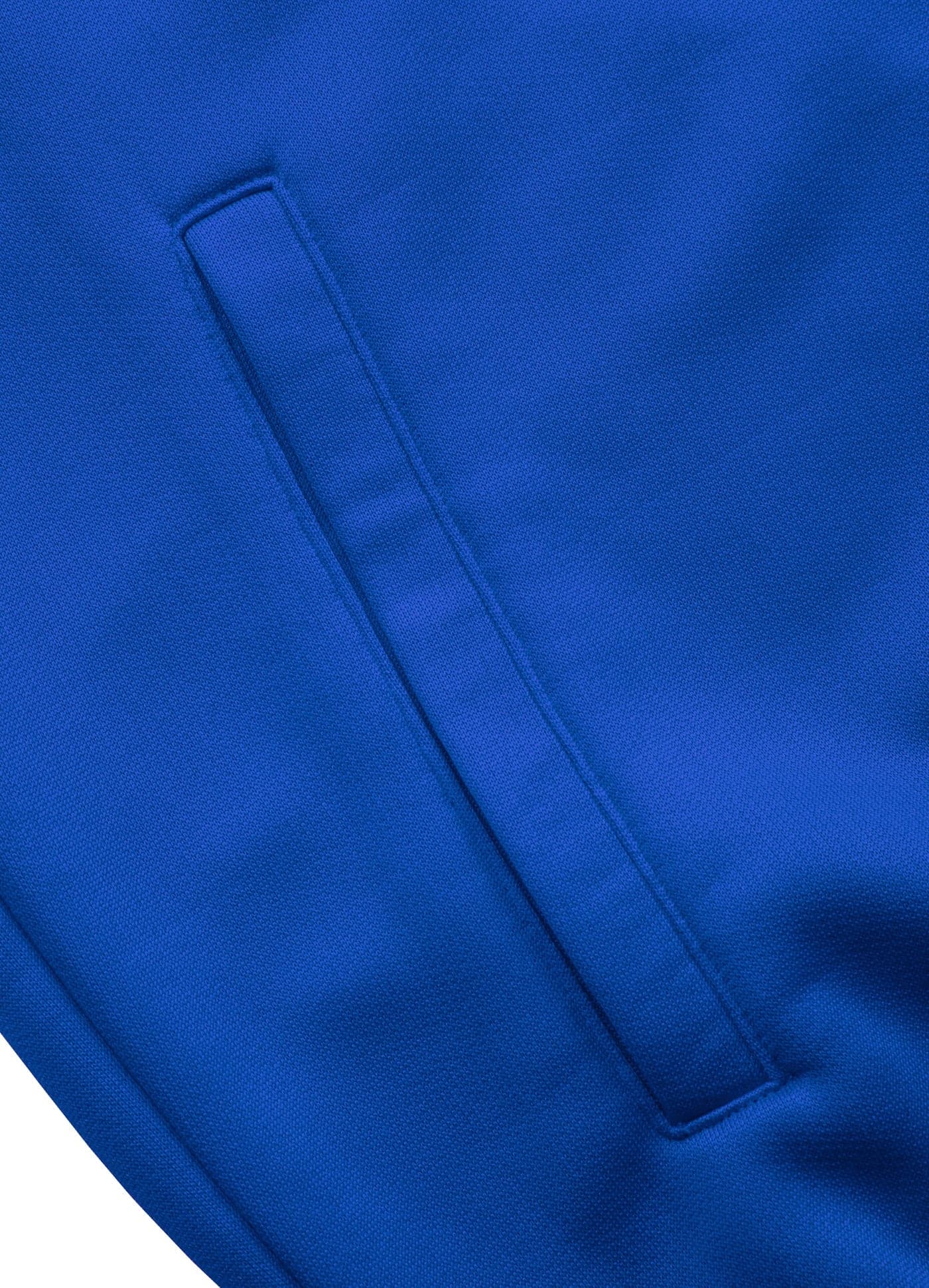 Buy TAPE LOGO Blue Zip Sweatshirt | Pitbull Store