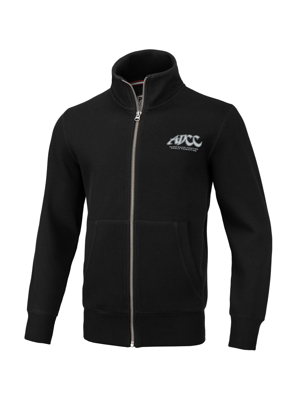 ADCC Premium Pique Black Sweatjacket.