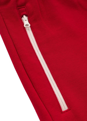 Buy TERRY NEW LOGO Red Track Pants