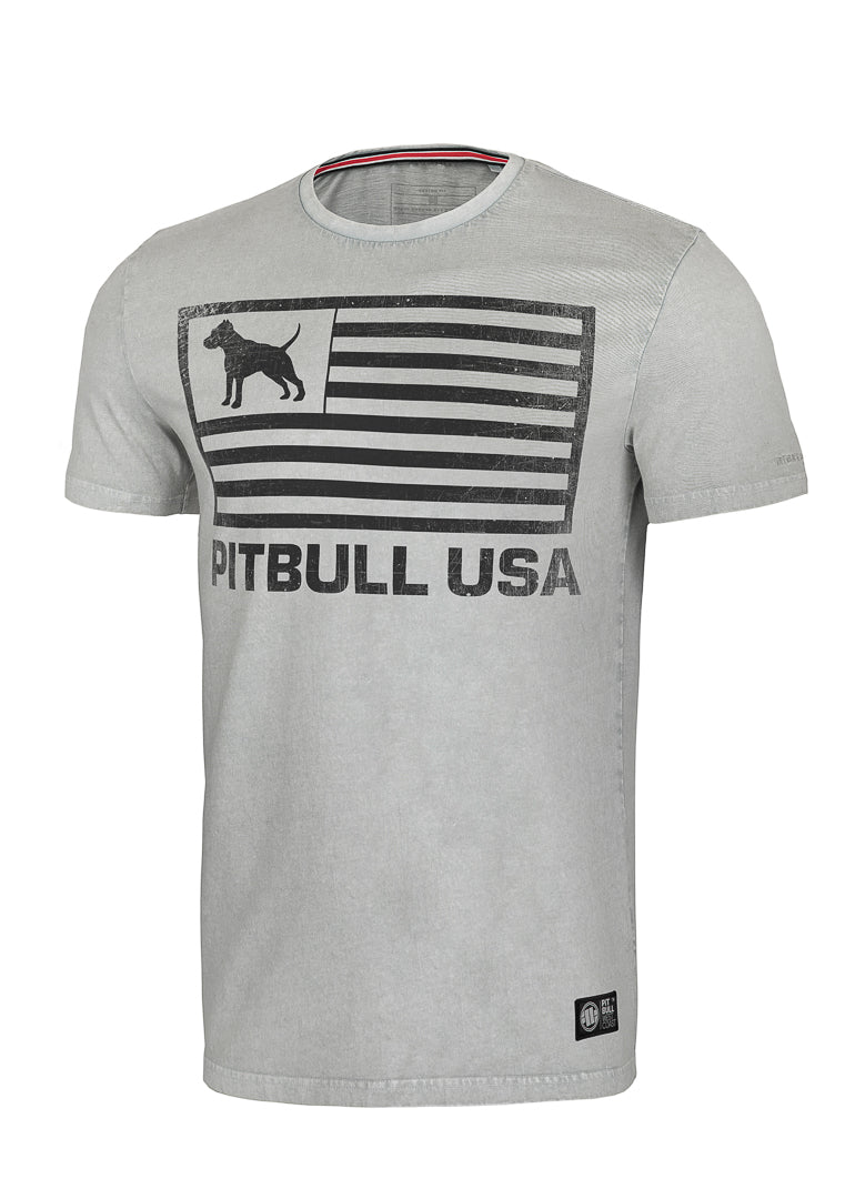 PITBULL USA Grey T-shirt.