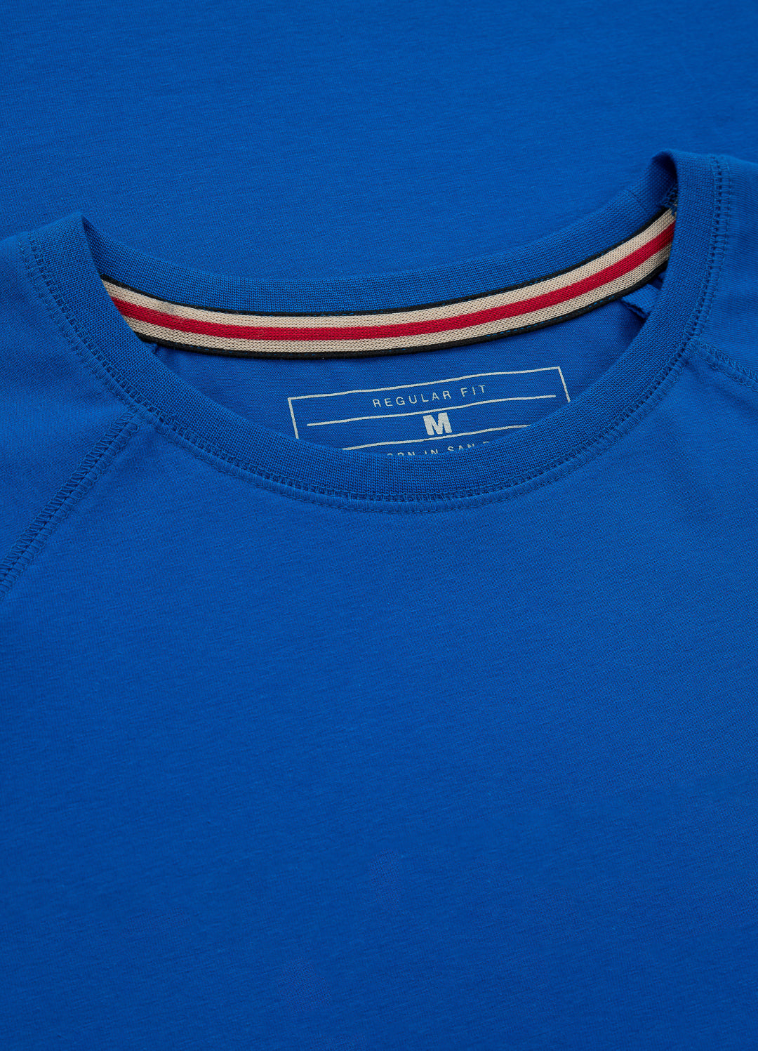 MERCADO Spandex Heavyweight T-shirt Royal Blue.
