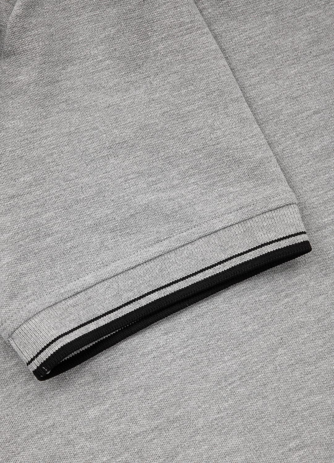 POLO REGULAR STRIPES Spandex Grey T-shirt.