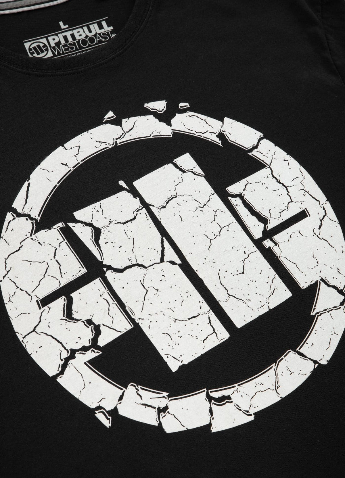 SCRATCH Lightweight Black T-shirt
