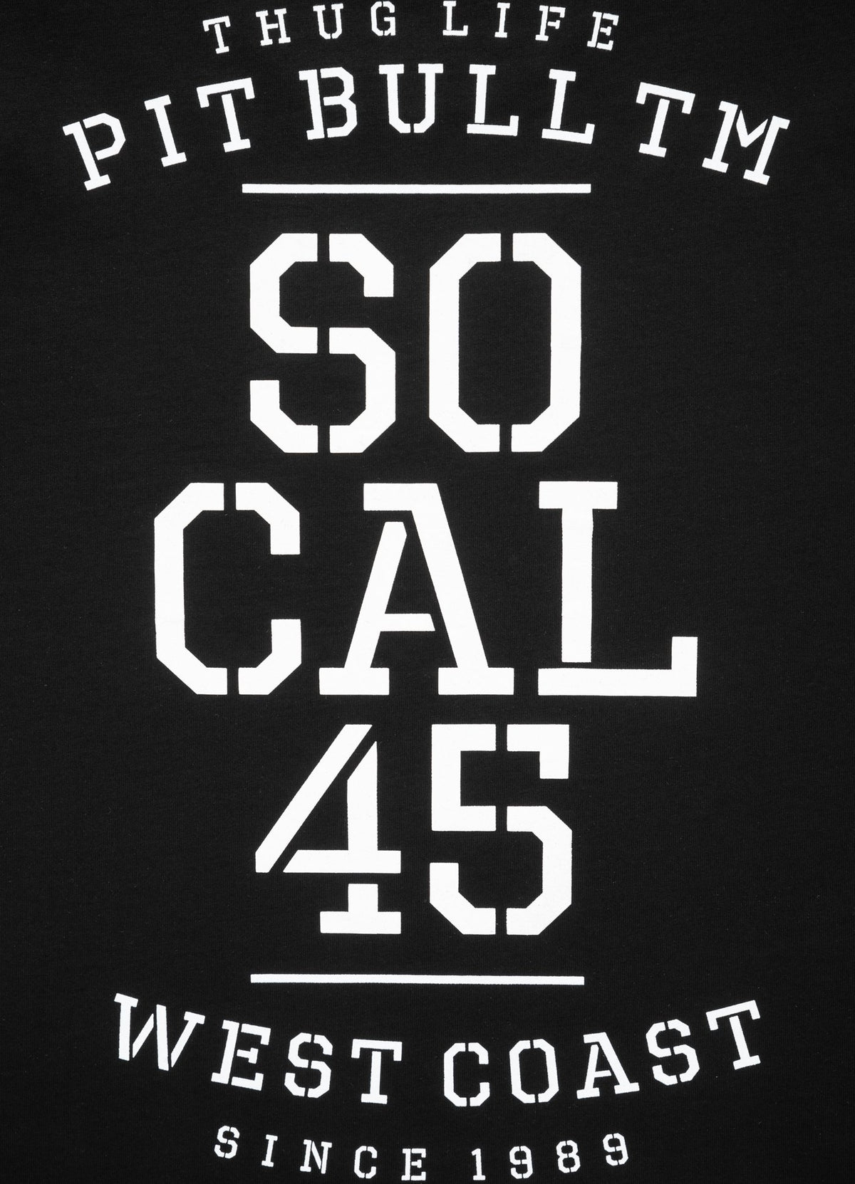 T-Shirt  SO CAL 45 Black.