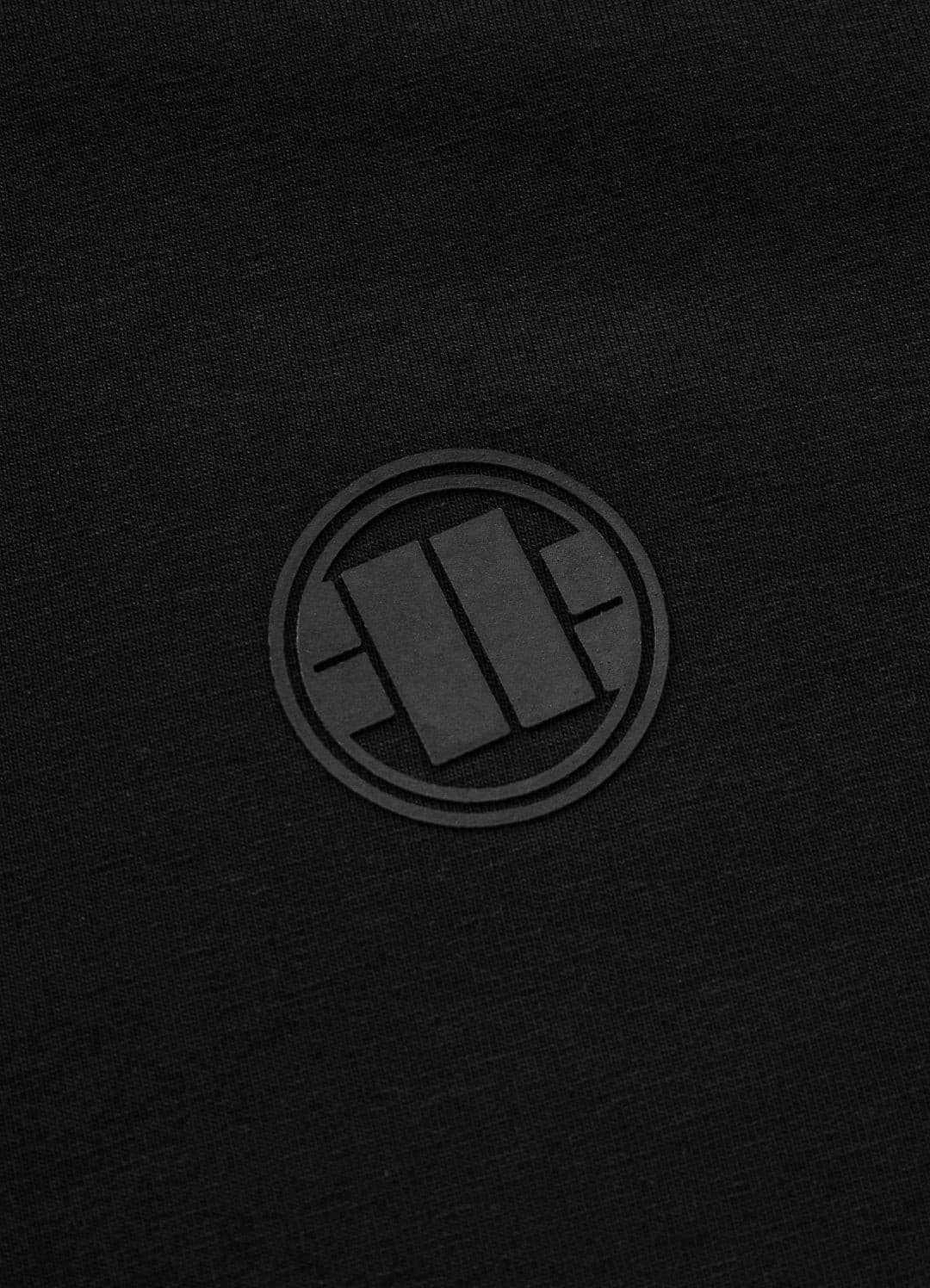 Small Logo Slim Fit Black Tank Top.