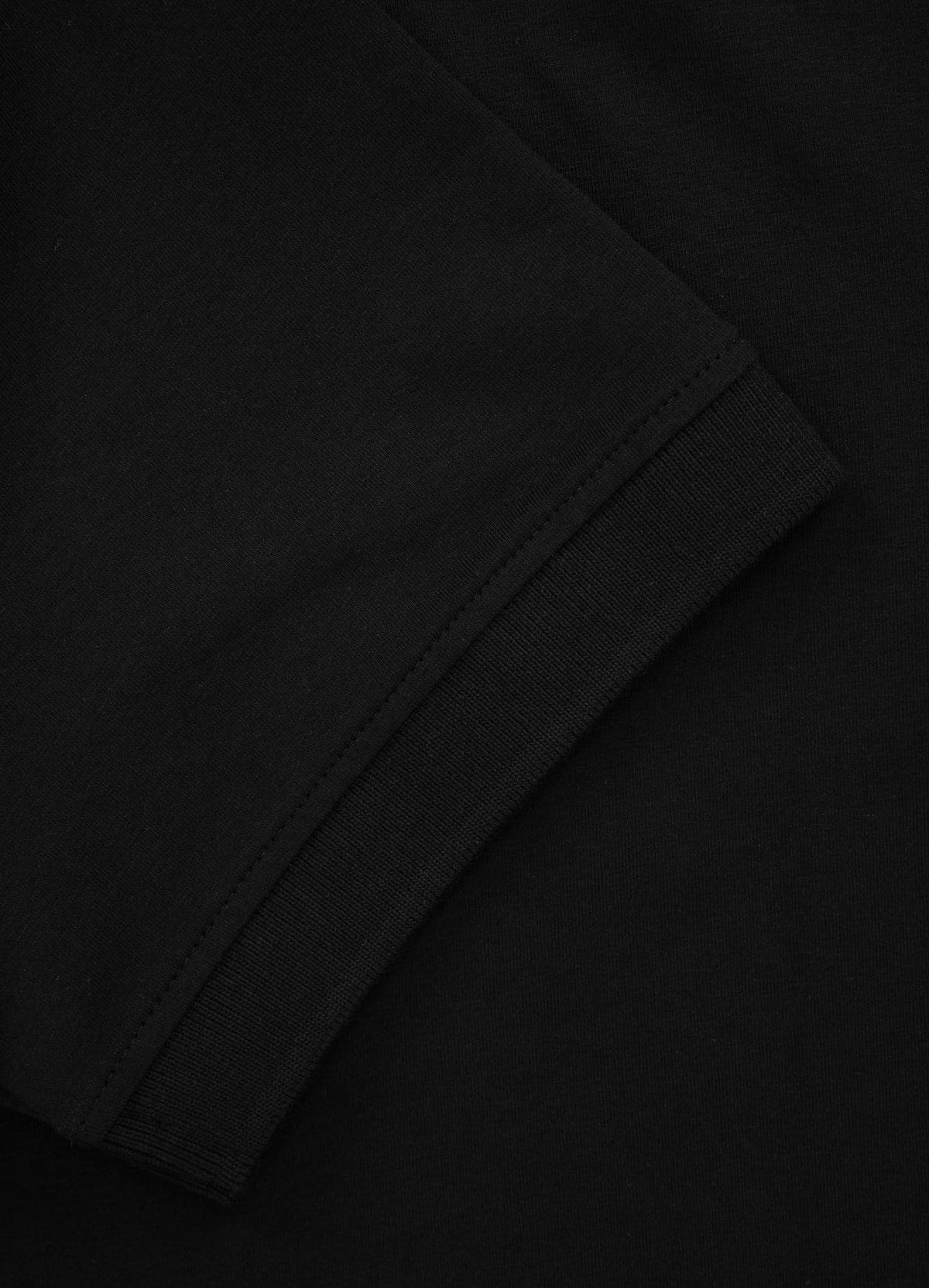 SLIM FIT SMALL LOGO 210 Black Polo T-shirt