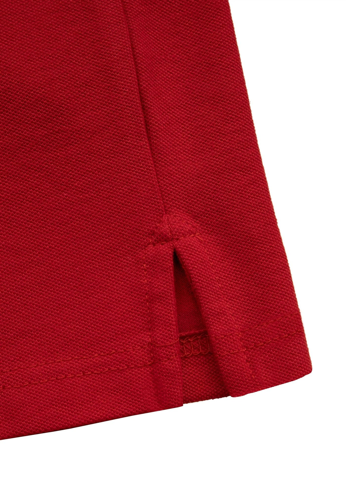PIQUE REGULAR Red Polo T-shirt