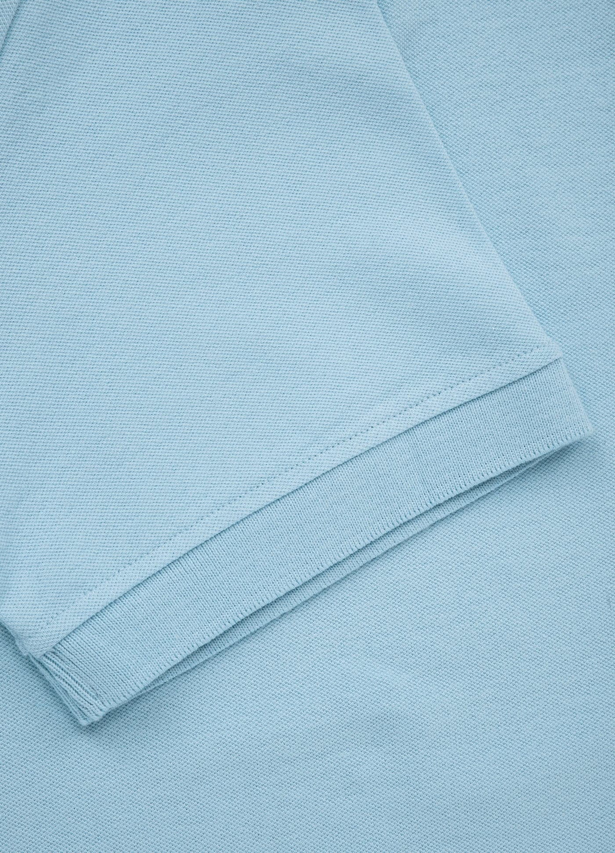 PIQUE REGULAR Light Blue Polo T-shirt