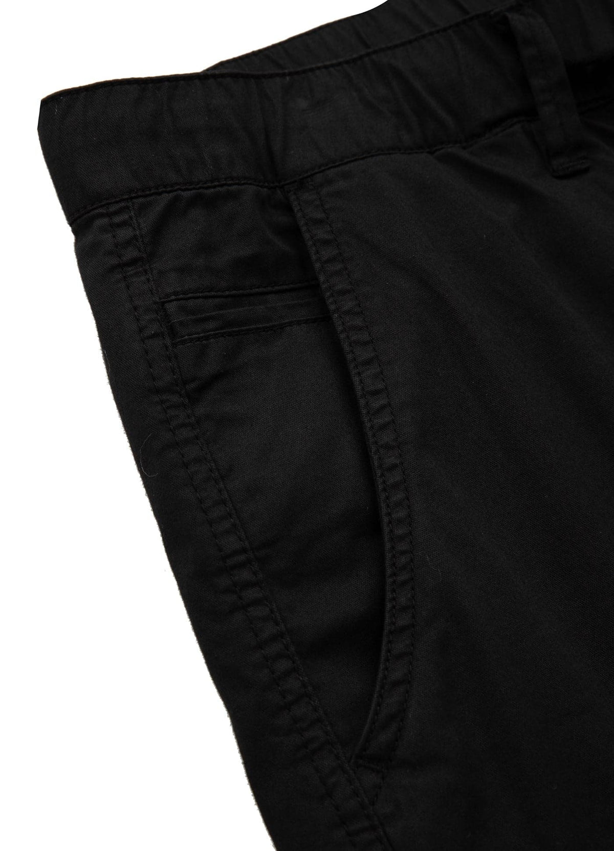 SKYLINE Black Cargo Shorts