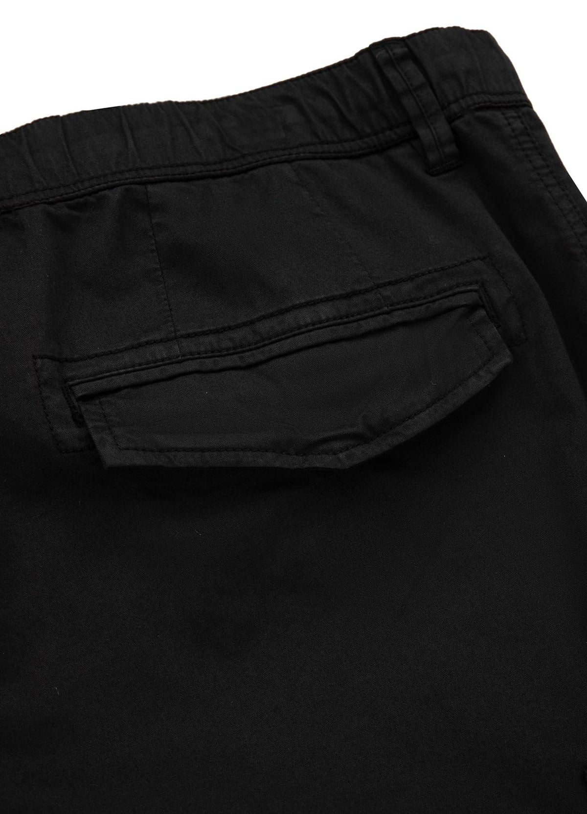 ARAGON Black Cargo Shorts