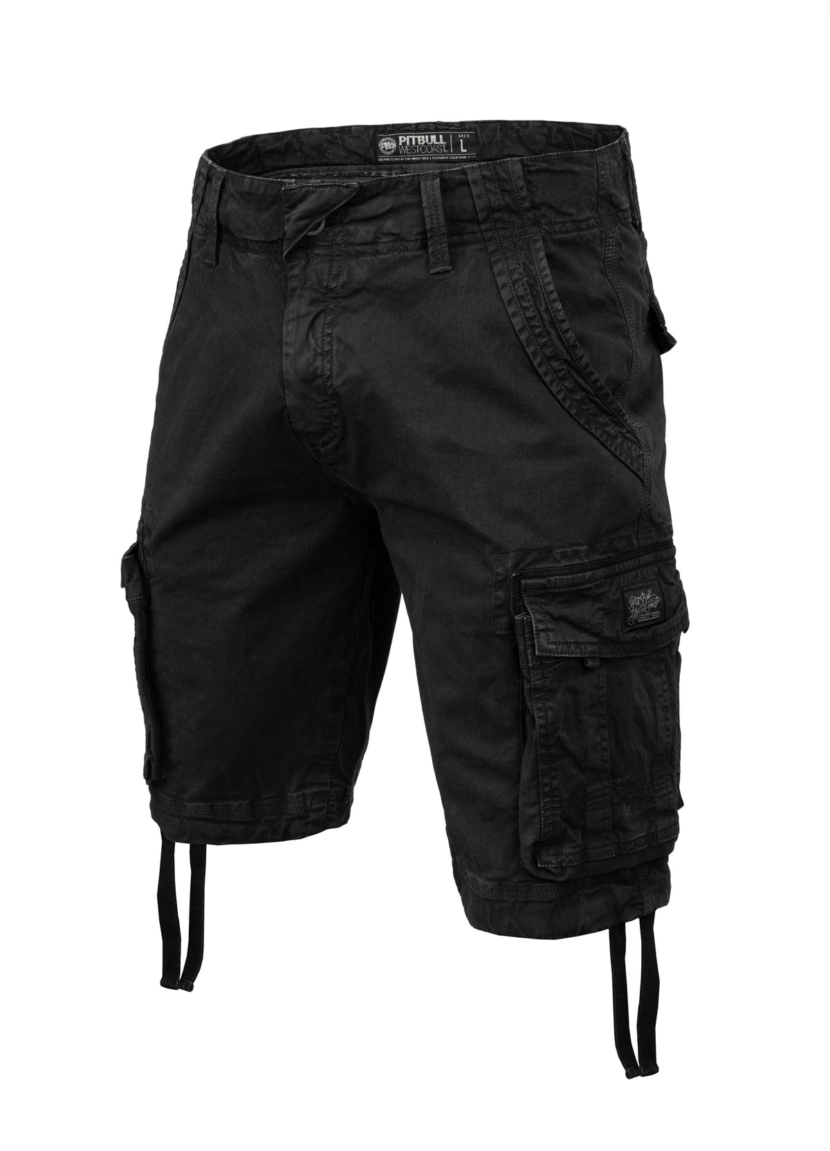 CARVER Cargo shorts Black.