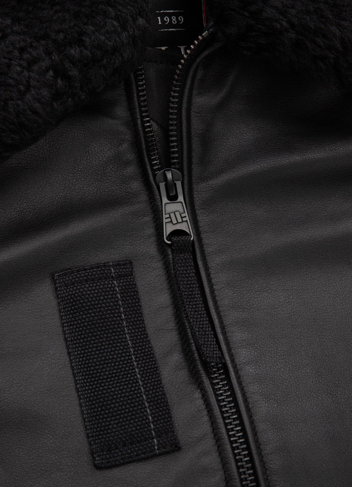 BRANDO Black Leather Jacket.
