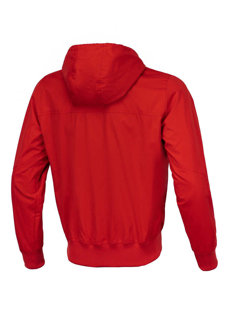 ARILLO Red Hooded Jacket.
