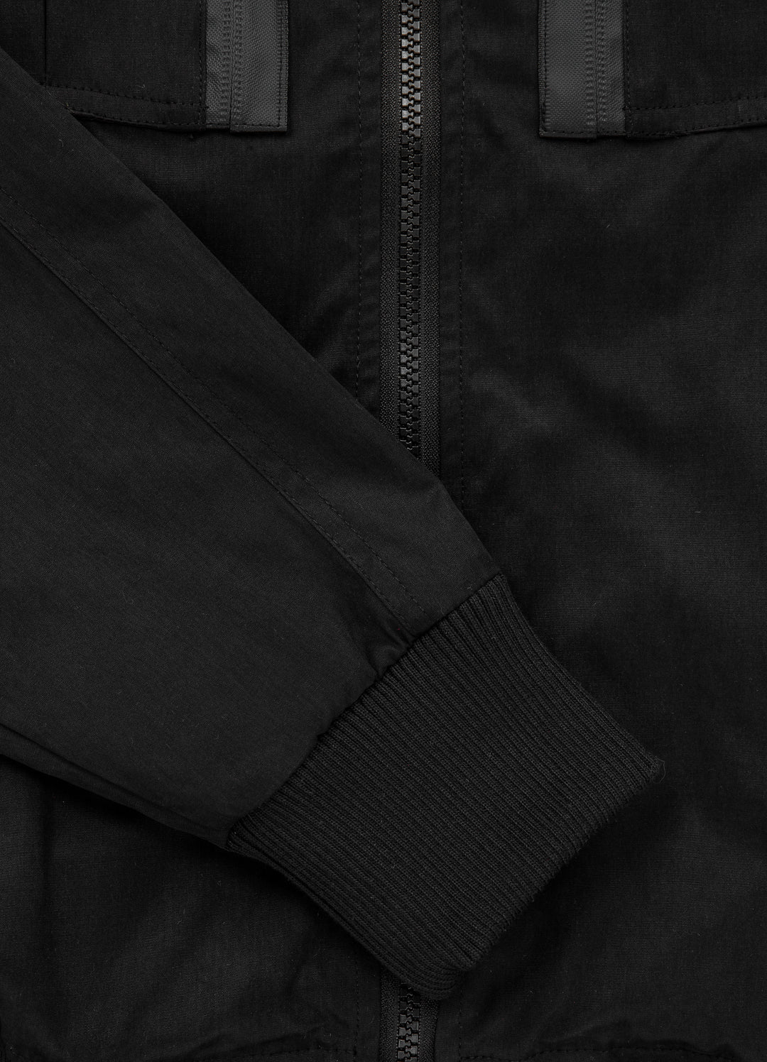ARILLO Black Hooded Jacket.