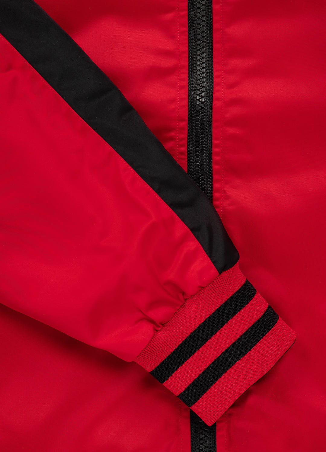 BROADWAY BIG LOGO Red Reversible Jacket.