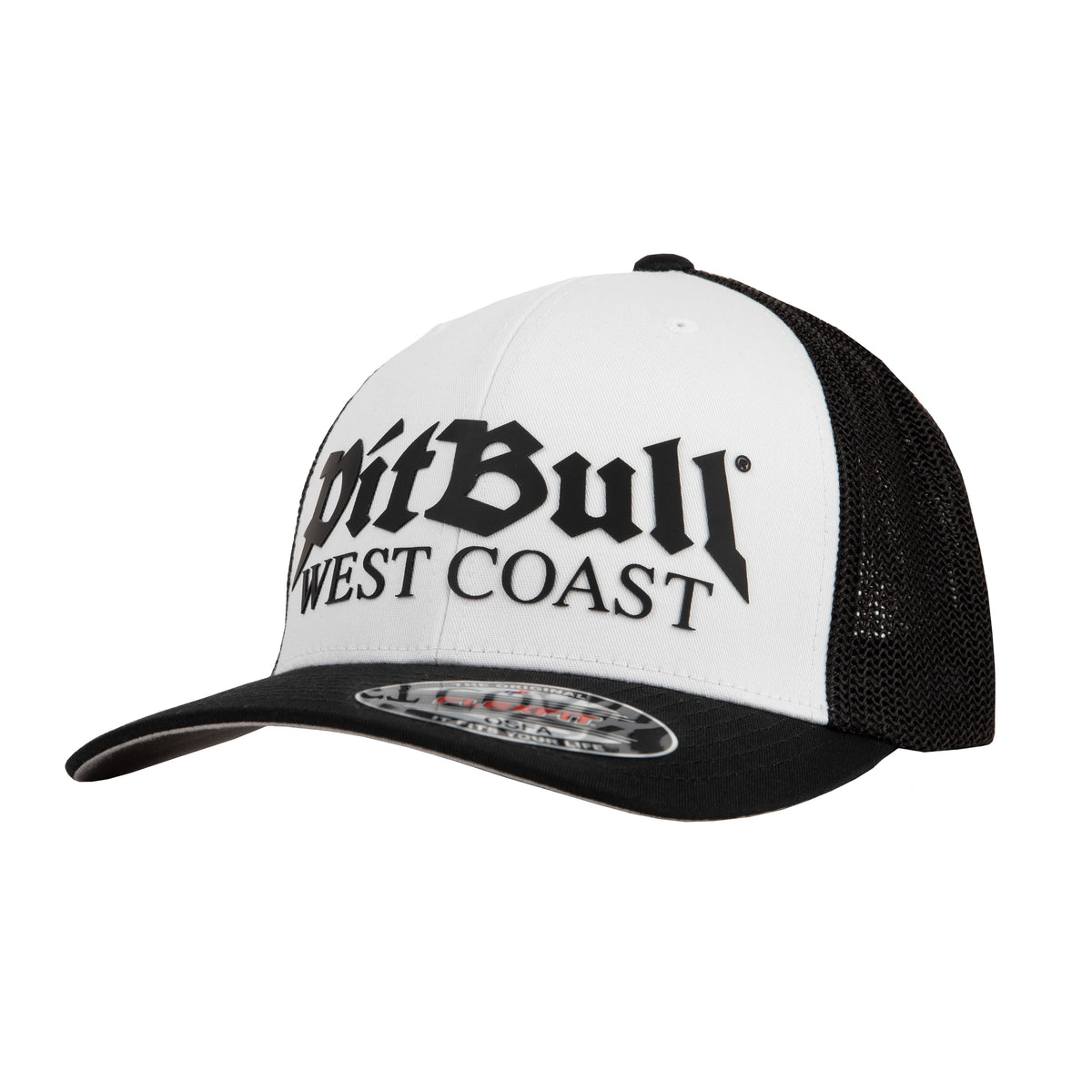 MESH BASEBALL FULL CAP OLD LOGO - Pitbull West Coast U.S.A. 