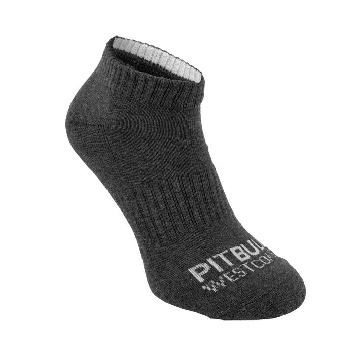 Thin Socks Pad TNT 3pack White/Grey/Charcoal - Pitbull West Coast U.S.A. 