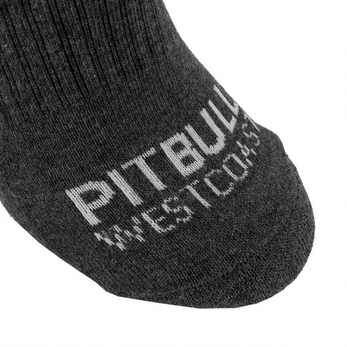Thin Socks Pad TNT 3pack Charcoal - Pitbull West Coast U.S.A. 