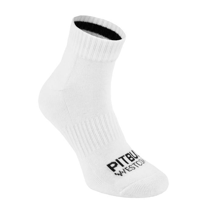Thin Socks Low Ankle TNT 3pack Black/Charcoal/White - Pitbull West Coast U.S.A. 
