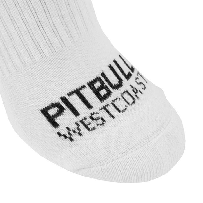 Low Ankle Socks TNT 3pack White - Pitbull West Coast U.S.A. 