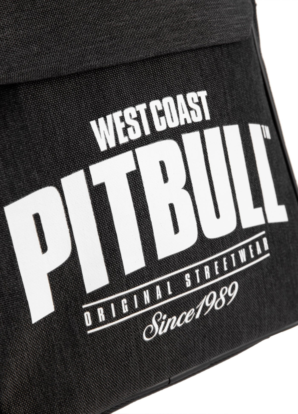 SHOULDER BAG SINCE 1989 BLACK - Pitbull West Coast U.S.A. 
