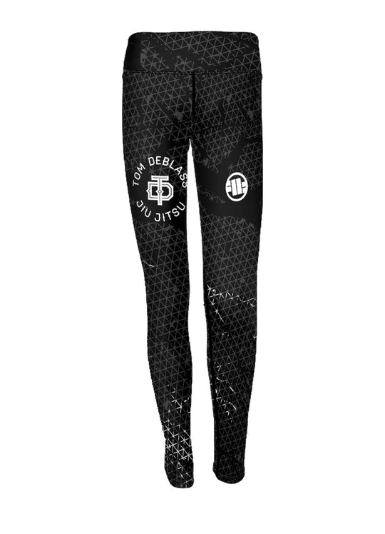 Onesport Women Polyester Spandex Jersey Black Track Pants at Rs