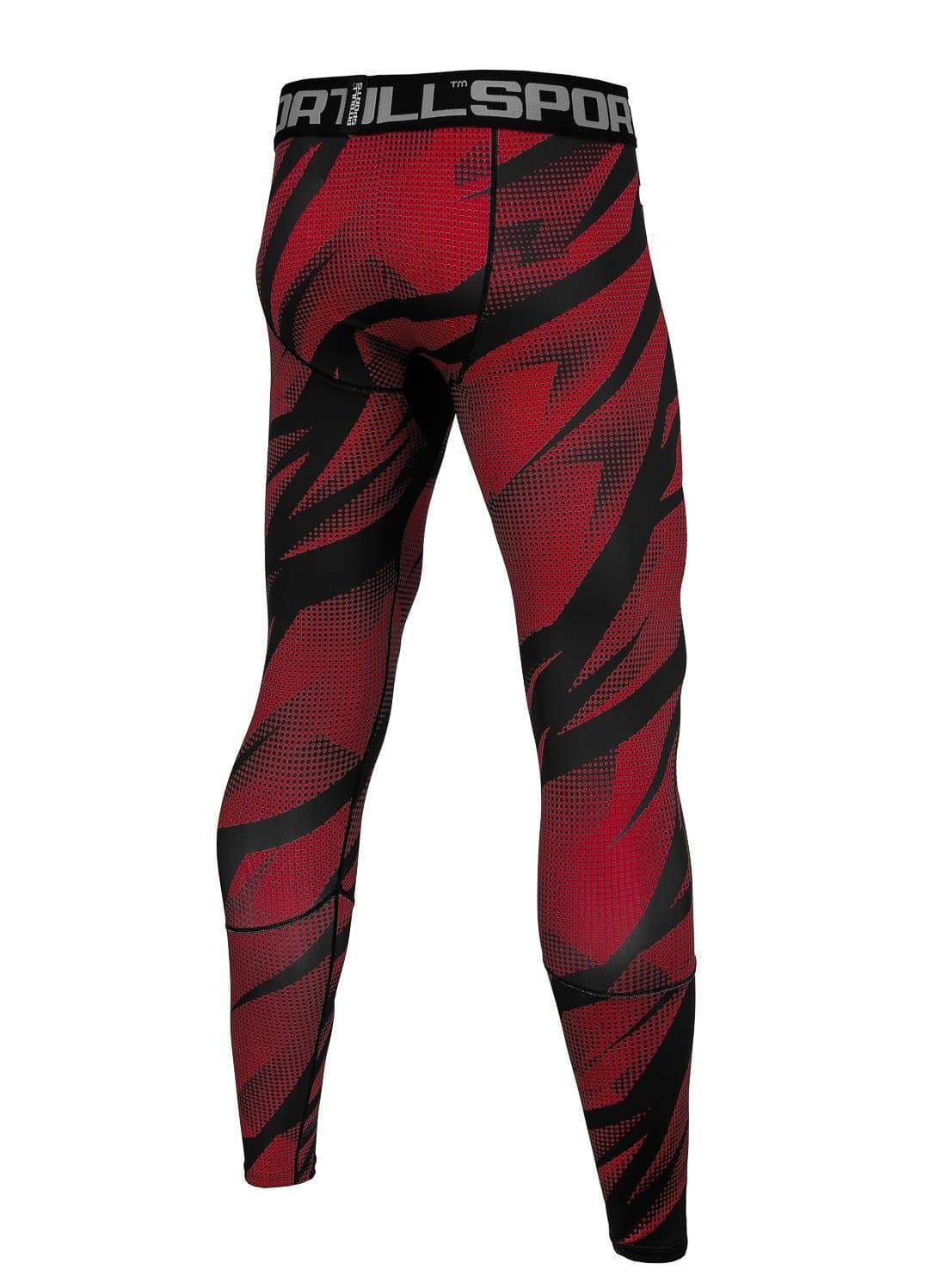 Buy DOT CAMO Red Compression Pants