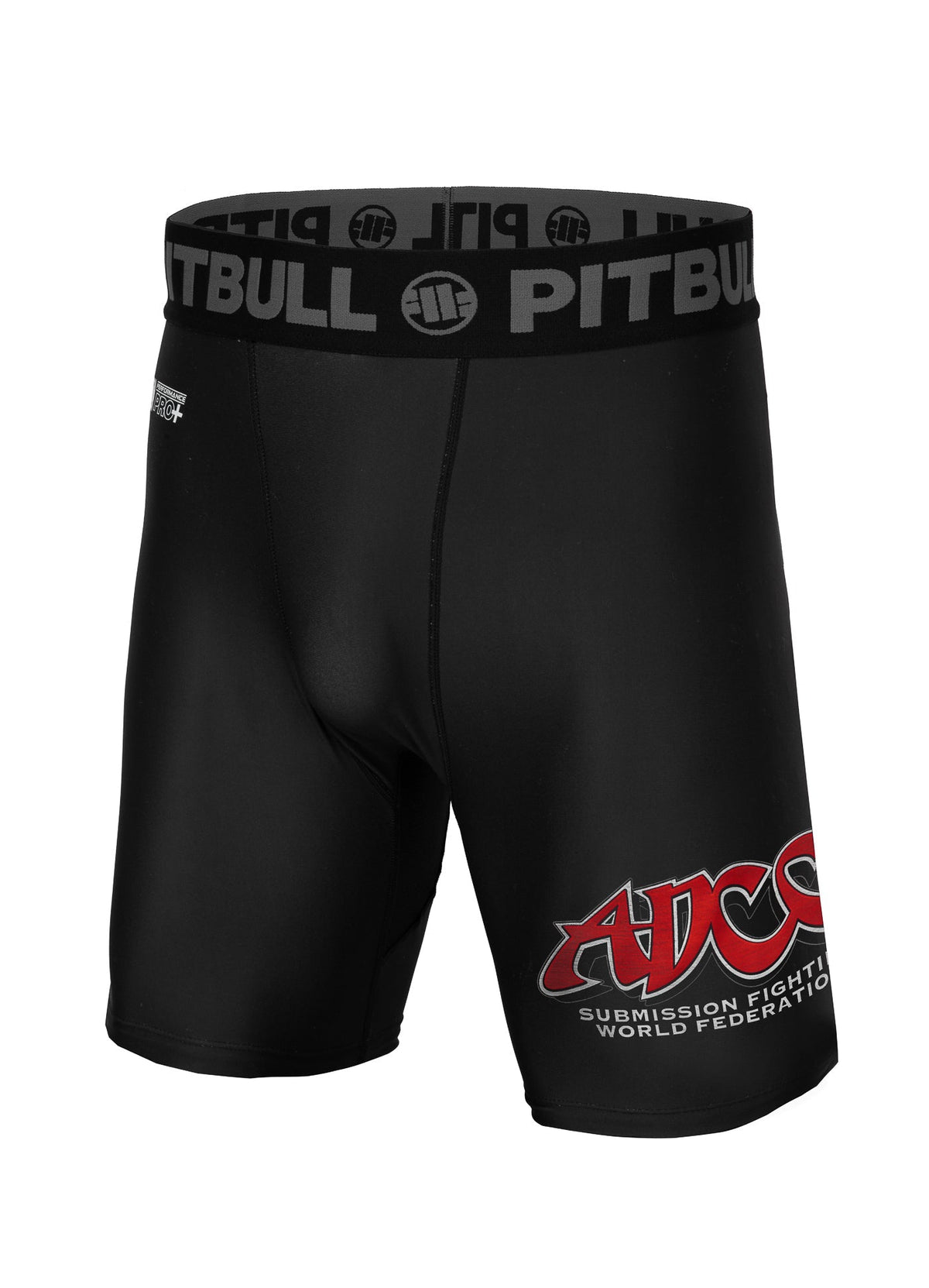 ADCC 2 Black Compression Shorts.