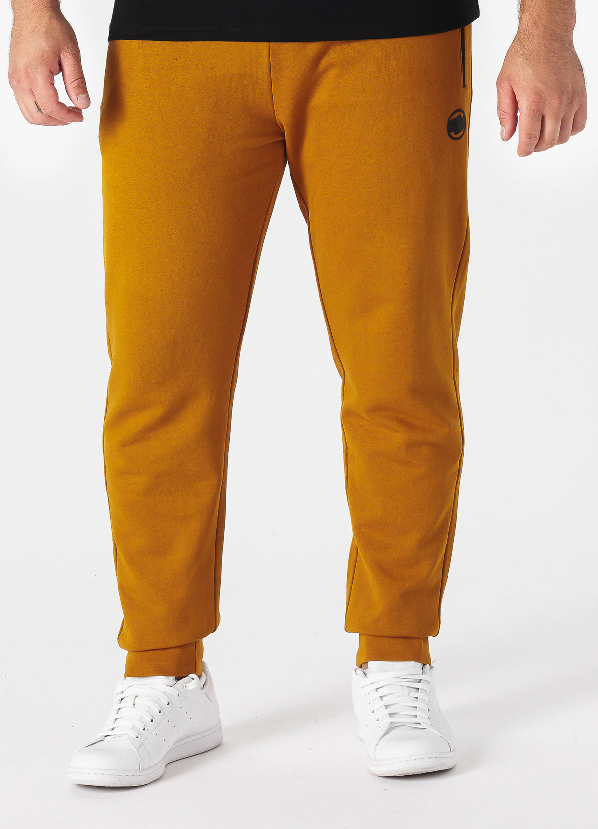 TERRY NEW LOGO Honey Yellow Track Pants.