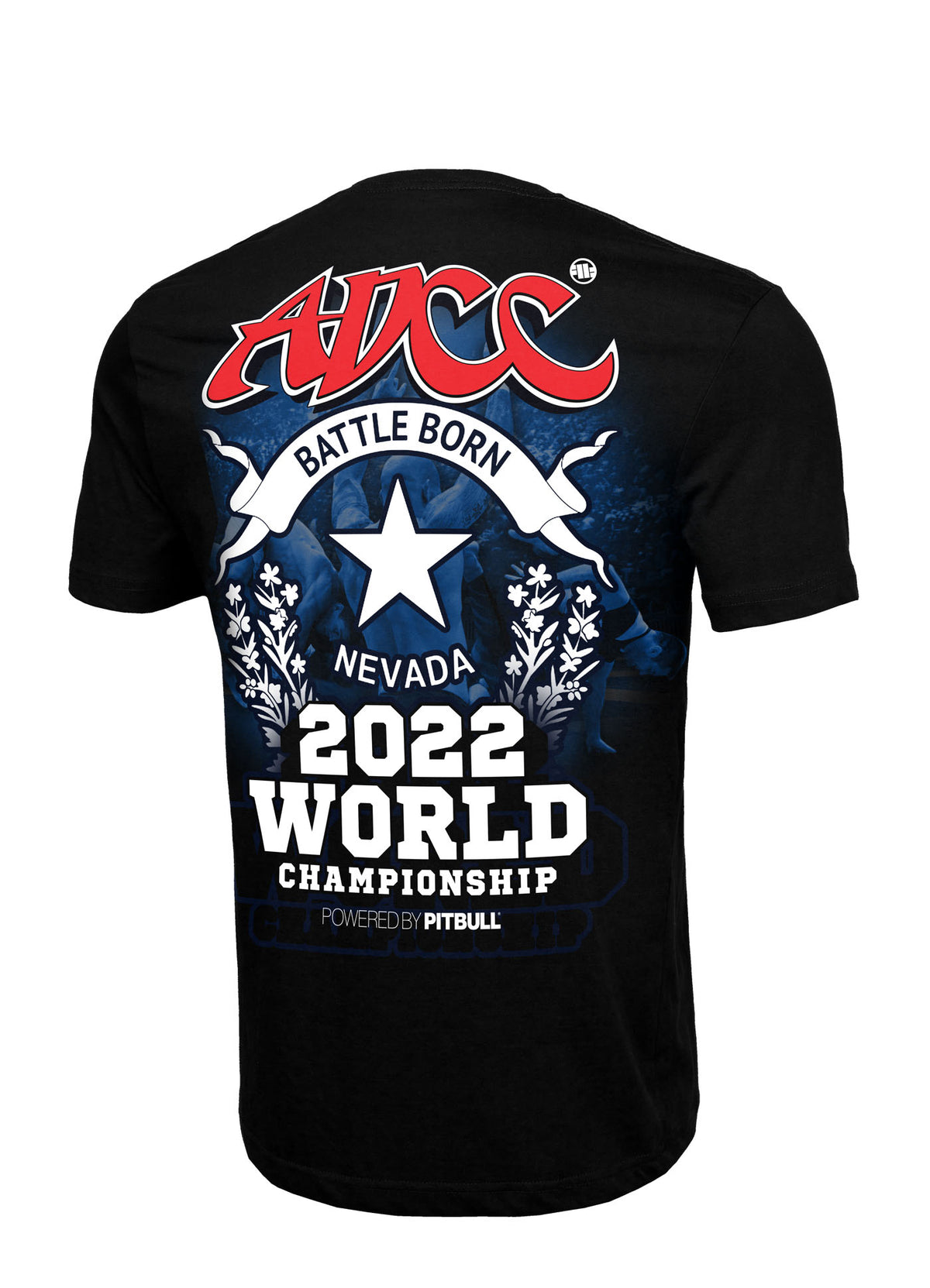 ADCC CHAMPIONSHIP 2022 NEVADA Black T-shirt.
