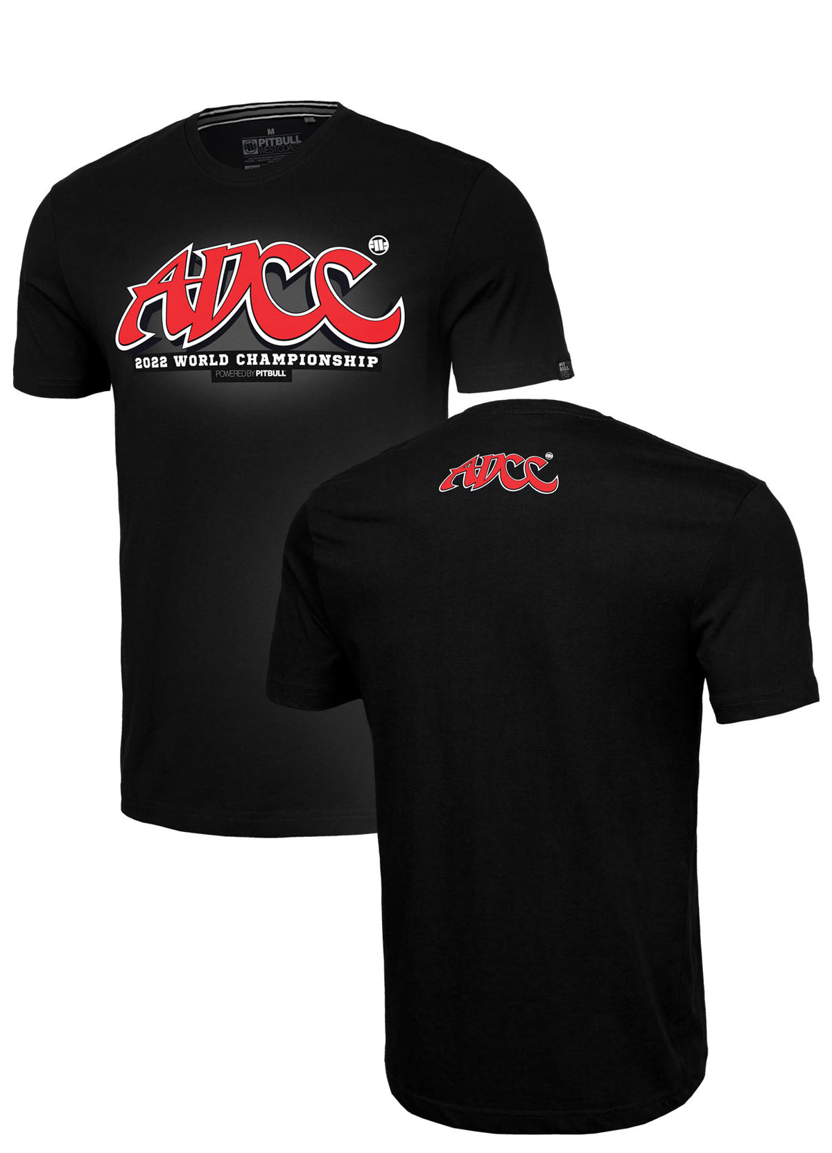 ADCC CHAMPIONSHIP 2022 BASIC Black T-shirt.